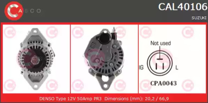 CASCO CAL40106AS