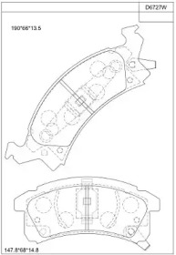 ASIMCO KD6727W