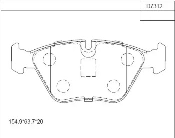 ASIMCO KD7312