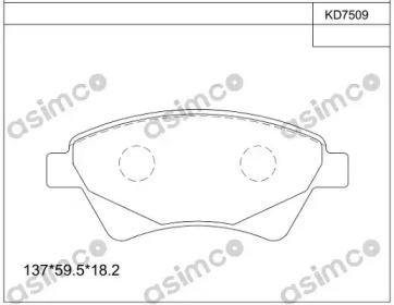 ASIMCO KD7509