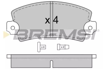 BREMSI BP2220