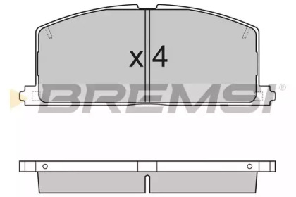 BREMSI BP2255