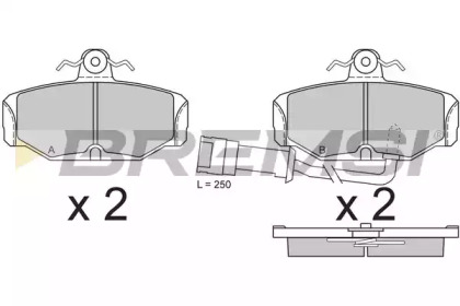 BREMSI BP2284