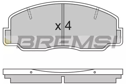 BREMSI BP2305