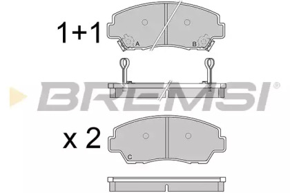 BREMSI BP2326