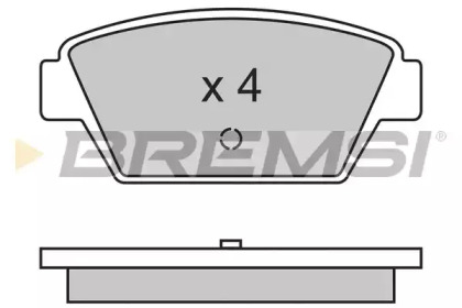 BREMSI BP2330