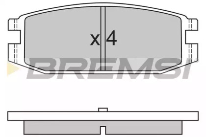 BREMSI BP2331