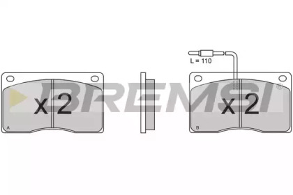 BREMSI BP2340