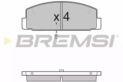 BREMSI BP2448