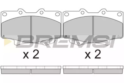 BREMSI BP2623