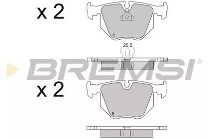 BREMSI BP2652