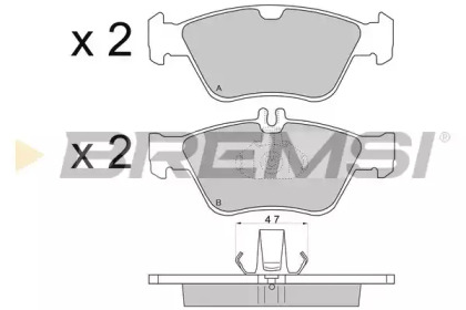 BREMSI BP2694