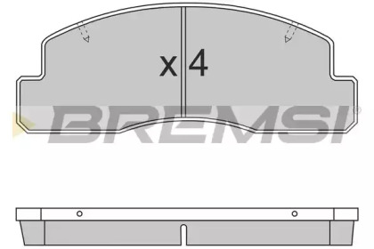 BREMSI BP2696