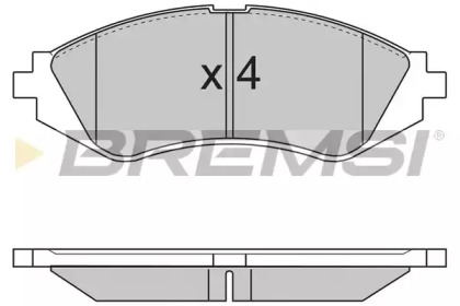 BREMSI BP2718