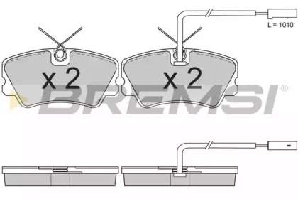 BREMSI BP2731