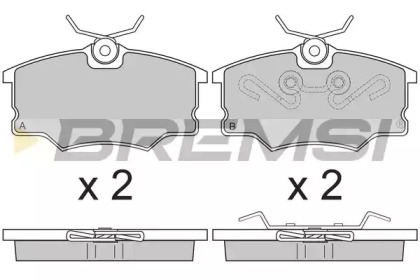 BREMSI BP2805