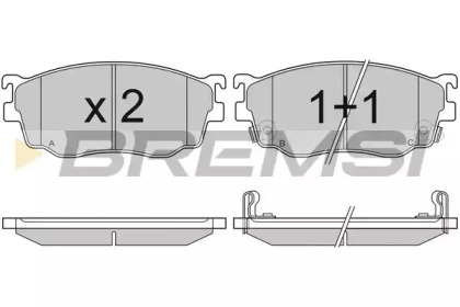 BREMSI BP2912