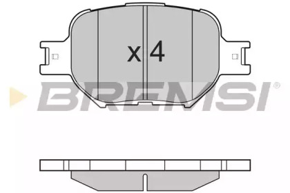 BREMSI BP2963