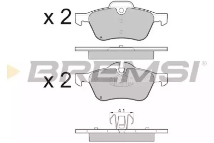 BREMSI BP2995