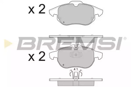 BREMSI BP3014