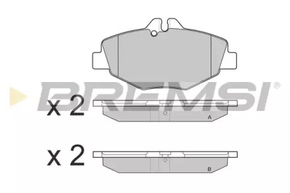 BREMSI BP3020