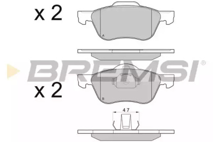 BREMSI BP3048