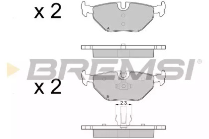 BREMSI BP3051