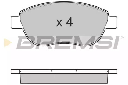 BREMSI BP3145