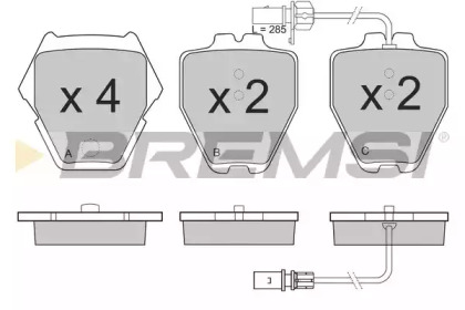 BREMSI BP3151