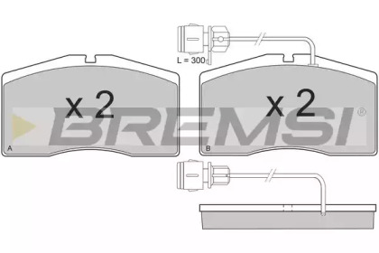 BREMSI BP3152