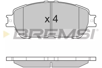 BREMSI BP3209