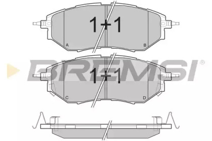 BREMSI BP3211