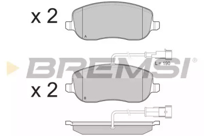 BREMSI BP3226