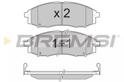 BREMSI BP3230