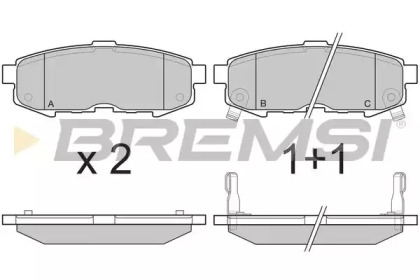 BREMSI BP3233