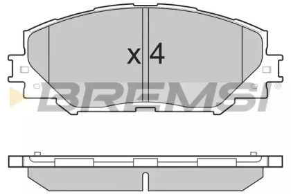 BREMSI BP3251