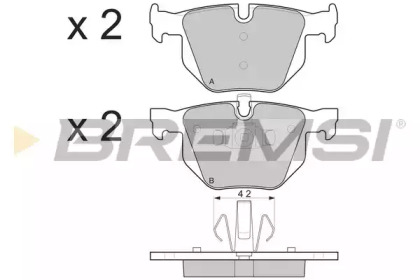 BREMSI BP3263