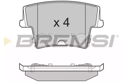 BREMSI BP3278