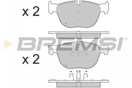 BREMSI BP3371