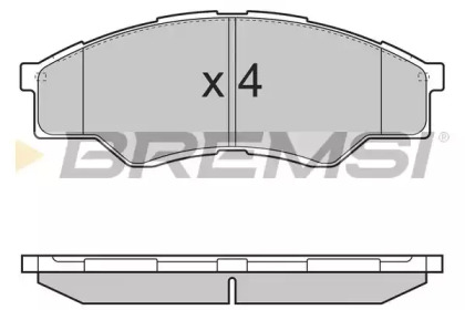 BREMSI BP3375