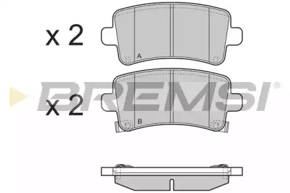 BREMSI BP3379