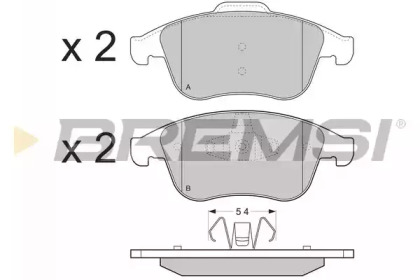 BREMSI BP3383