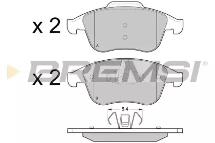 BREMSI BP3430