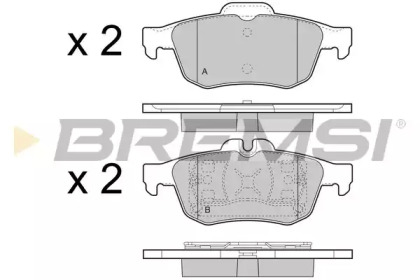 BREMSI BP3468