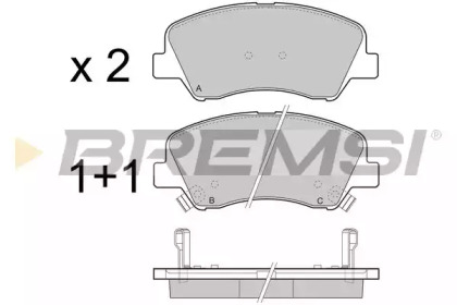 BREMSI BP3470