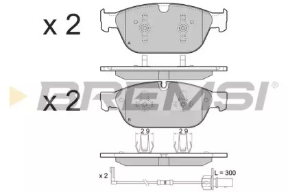 BREMSI BP3477