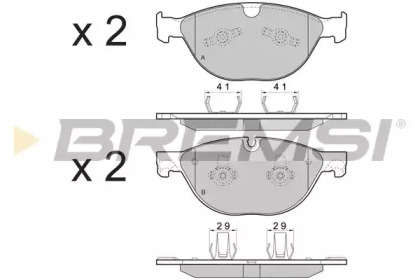 BREMSI BP3483