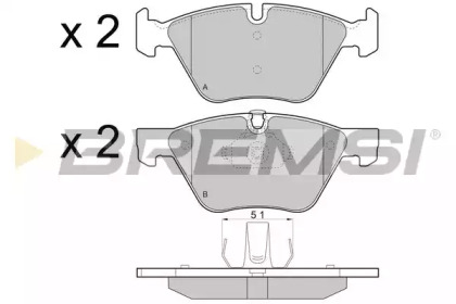 BREMSI BP3488