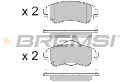 BREMSI BP3491