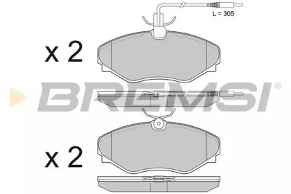 BREMSI BP3510